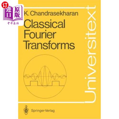 海外直订Classical Fourier Transforms 经典傅立叶变换