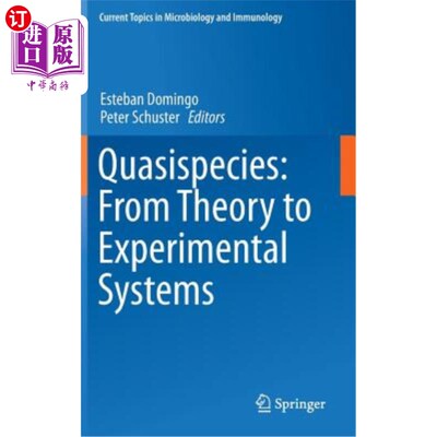 海外直订医药图书Quasispecies: From Theory to Experimental Systems 准物种：从理论到实验系统