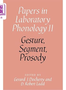 海外直订Gesture, Segment, Prosody 手势、片段、韵律