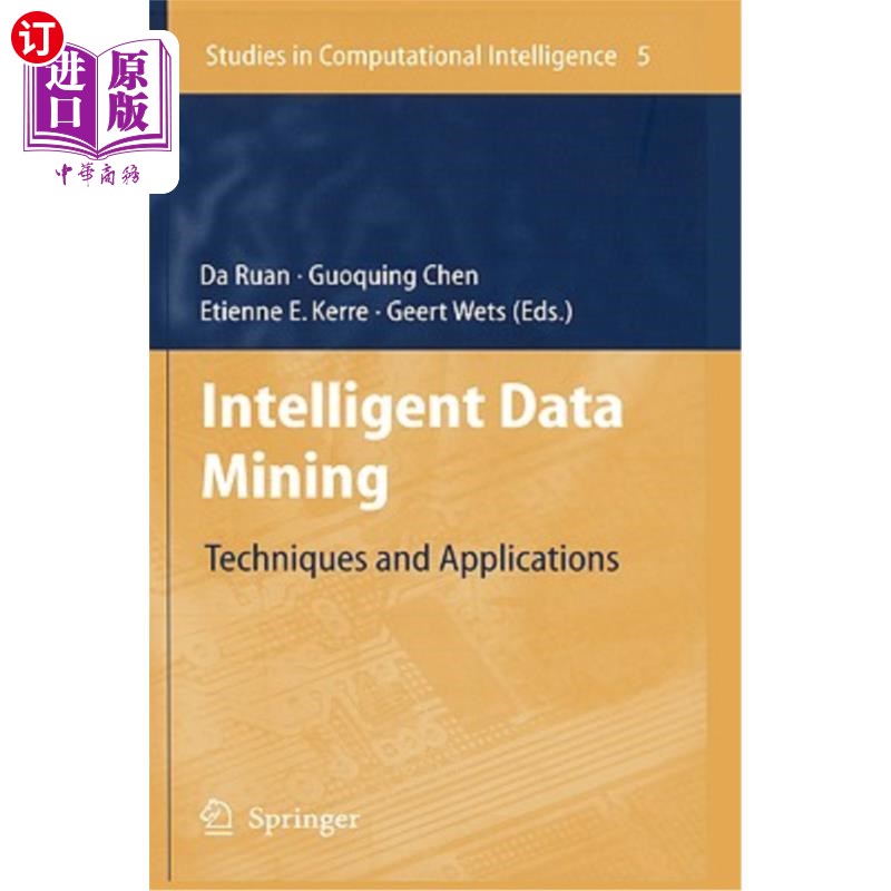 海外直订Intelligent Data Mining: Techniques and Applications 智能数据挖掘：技术与应用