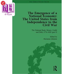 美国 Emergence from United 出现第三卷 国家经济 The Vol Economy Independence National States 海外直订The