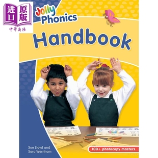 进口图书 Phonics 中商原版 阅读写作练习活动 小学一年级英语学习 英文原版 快乐自然拼读教学手册 Handbook Jolly 预售