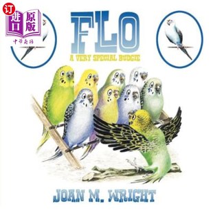 弗洛：一只非常特别 Very Budgie 鹦鹉 Special 海外直订Flo