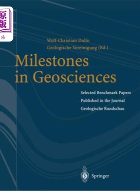 海外直订Milestones in Geosciences: Selected Benchmark Papers Published in the Journal 