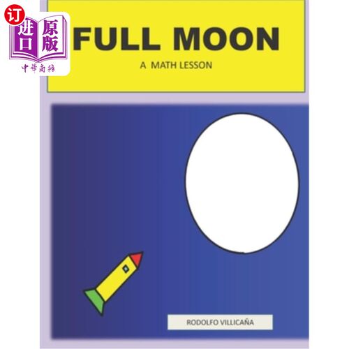 海外直订Full Moon: A Math Lesson 满月：数学课
