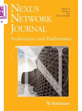 海外直订Nexus Network Journal 14,3: Architecture and Mathematics 学报14,3:建筑与数学