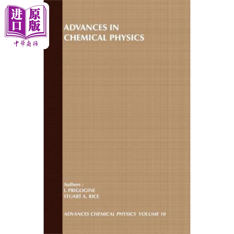 现货 化学物理进展 第110卷 Advances In Chemical Physics, Volume 110 Ilya Prigogine 英文原版 中商原版 书籍/杂志/报纸 科学技术类原版书 原图主图