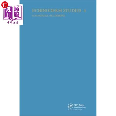 海外直订Echinoderm Studies 4 (1993) 棘皮类研究4 (1993)