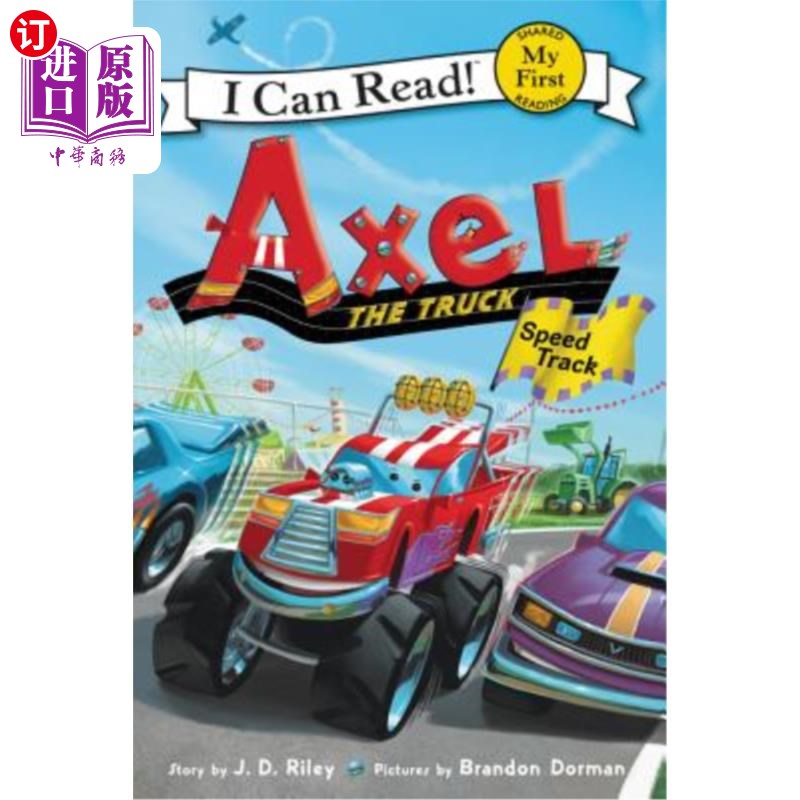 海外直订Axel the Truck: Speed Track 卡车阿克塞尔:高速赛道