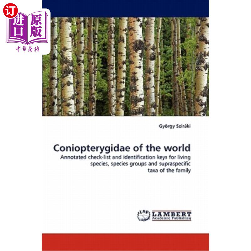 海外直订Coniopterygidae of the World 世界针叶蕨科