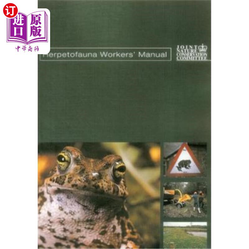 海外直订Herpetofauna Workers' Manual Herpetofauna员工手册