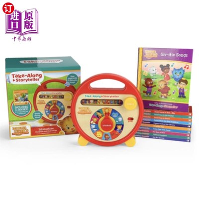 海外直订Daniel Tiger's Neighborhood: Take-Along Storyteller [With Audio] 丹尼尔·泰格的邻居:带着音频一起讲故事