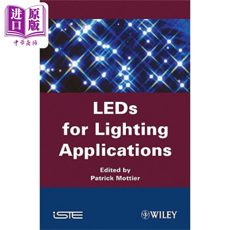 现货 照明应用中的LED Led for Lighting Applications Patrick Mottier 英文原版 wiley