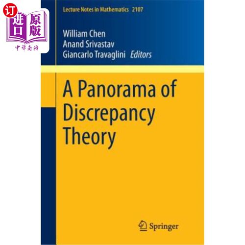 海外直订A Panorama of Discrepancy Theory 差异理论全景