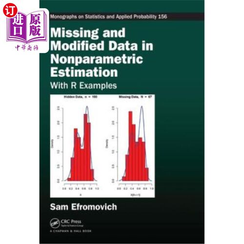 海外直订Missing and Modified Data in Nonparametric Estimation: With R Examples 非参数估计中的缺失和修正数据：以R为