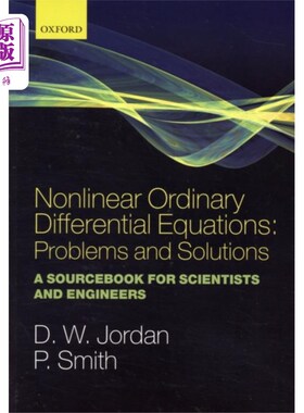 海外直订Nonlinear Ordinary Differential Equations: Probl... 非线性常微分方程:问题与解
