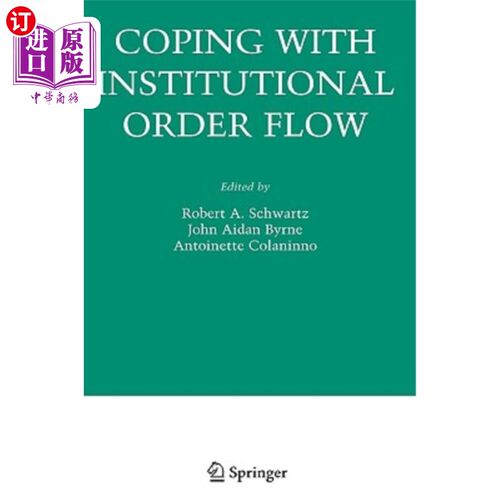 海外直订Coping with Institutional Order Flow 应对制度秩序流