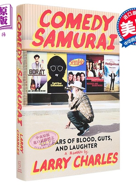 喜剧武士 宋飞正传编剧 拉里查尔斯自传 Comedy Samurai 英文原版 Larry Charles 美国喜剧编剧传记故事【中商原版】