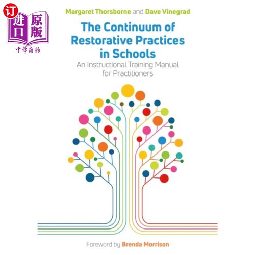 海外直订Continuum of Restorative Practices in Schools 学校恢复性实践的连续性