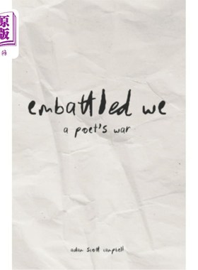 海外直订Embattled We: A Poet's War 四面楚歌的我们：诗人的战争