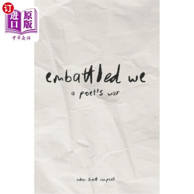 海外直订Embattled We: A Poet's War 四面楚歌的我们：诗人的战争