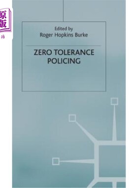 海外直订Zero Tolerance Policing 零容忍警务