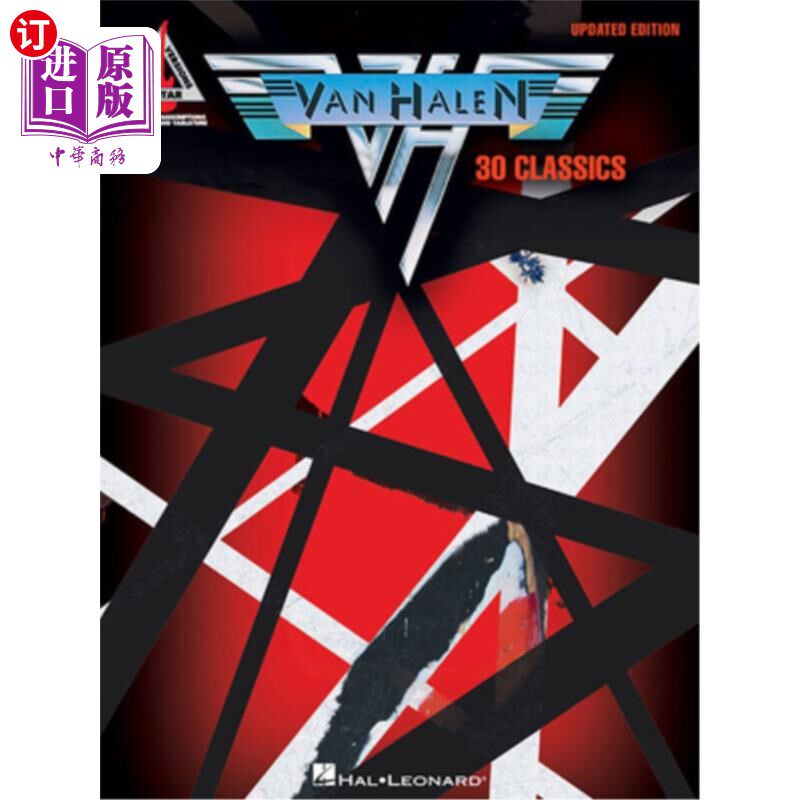 海外直订Van Halen - 30 Classics: Updated Edition 范海伦-30经典：更新版