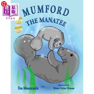 海外直订Mumford the Manatee 海牛芒福德