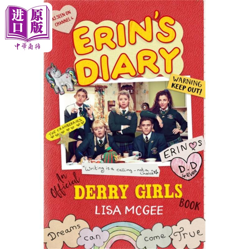 德里女孩官方指南 Erins Diary An Official Derry Girls Bo An Official Derry Girls Book 英文原版 Lisa M【中商原版】