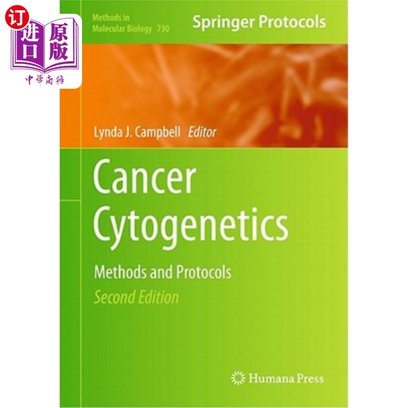 海外直订医药图书Cancer Cytogenetics: Methods and Protocols 癌症细胞遗传学:方法和协议