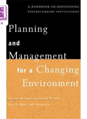 海外直订Planning Management Changing Envir.(LSI) 变化环境下的规划与管理：专上院校重新设计手册（Lsi）