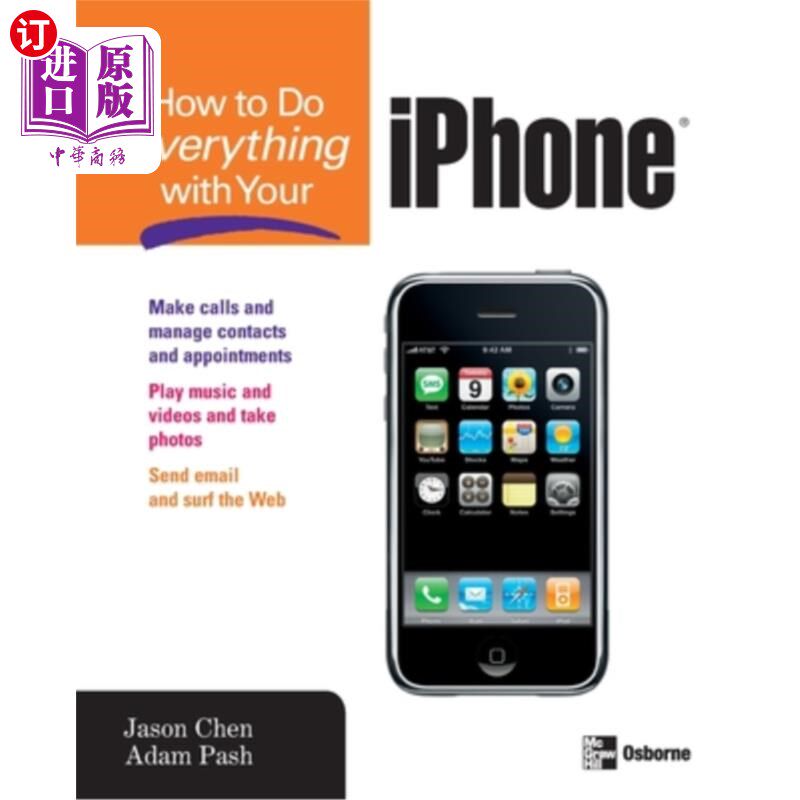 海外直订How to Do Everything with Your iPhone 如何使用iPhone完成所有事情