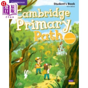海外直订Cambridge Primary Path Foundation Level Student'... 剑桥小学路径基础水平学生的书与创造性期刊