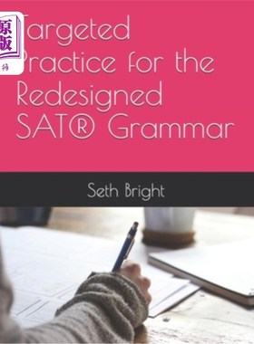 海外直订Targeted Practice for the Redesigned SAT(R) Grammar 重新设计SAT（R）语法的目标实践