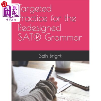 海外直订Targeted Practice for the Redesigned SAT(R) Grammar 重新设计SAT（R）语法的目标实践