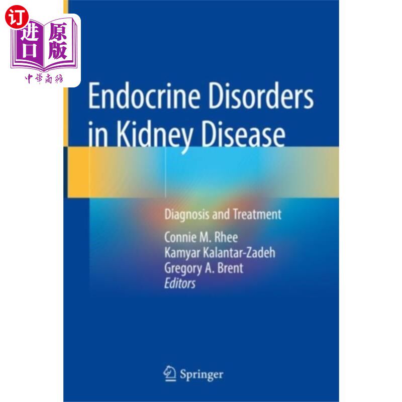 海外直订医药图书Endocrine Disorders in Kidney Disease 肾脏疾病的内分泌失调