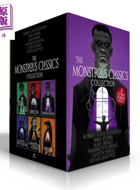 怪物经典系列盒装 化身博士 The Monstrous Classics Collection 英文原版 Robert Louis Stevenson【中商原版】