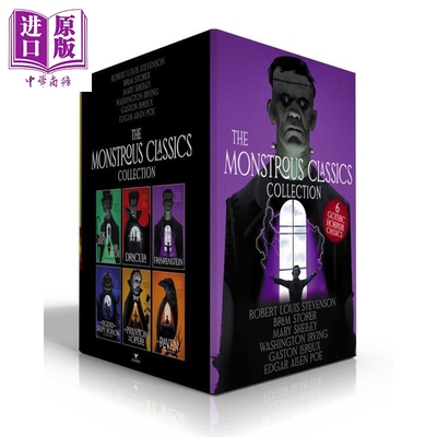 怪物经典系列盒装 化身博士 The Monstrous Classics Collection 英文原版 Robert Louis Stevenson【中商原版】
