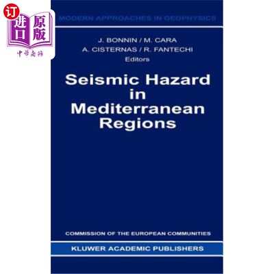 海外直订Seismic Hazard in Mediterranean Regions 地中海地区的地震灾害