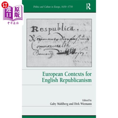 海外直订European Contexts for English Republicanism
