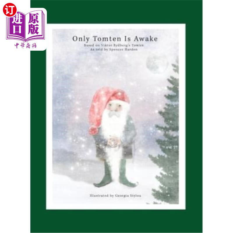 海外直订Only Tomten Is Awake 只有Tomten醒着