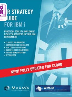 海外直订DR Strategy Guide for IBM i - WMCPA 2016 IBM i的灾难恢复战略指南-WMCPA 2016