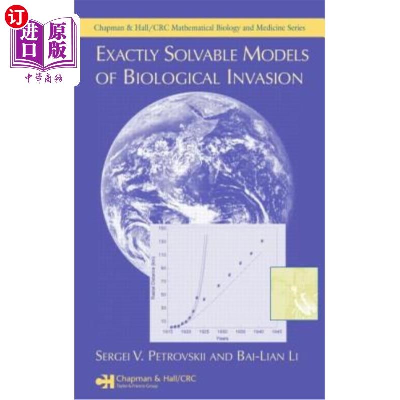 海外直订Exactly Solvable Models of Biological Invasion 完全可解决的生物入侵模型