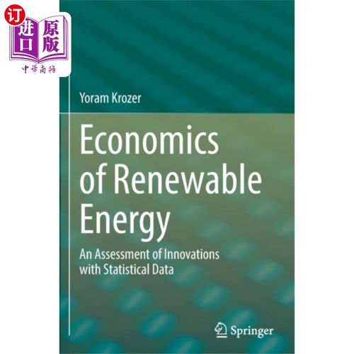 海外直订Economics of Renewable Energy 可再生能源经济学