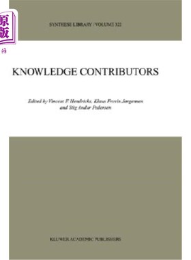 海外直订Knowledge Contributors 知识的贡献者