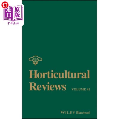 海外直订Horticultural Reviews Volume 41 园艺评论，第41卷