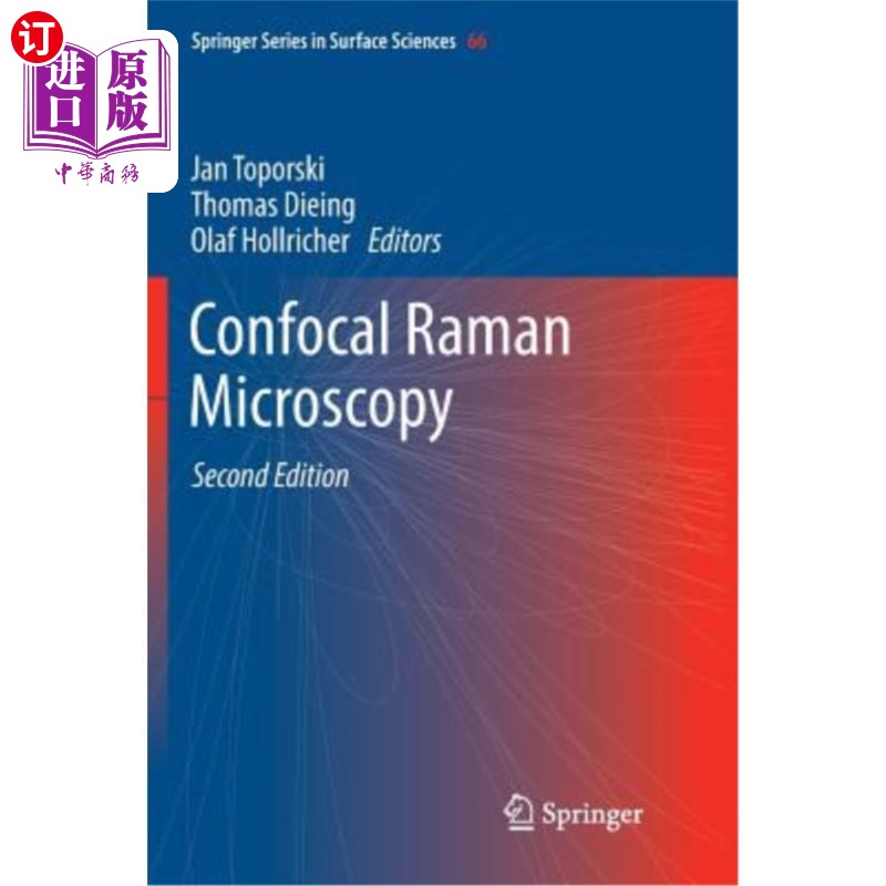 海外直订Confocal Raman Microscopy 共焦拉曼显微镜