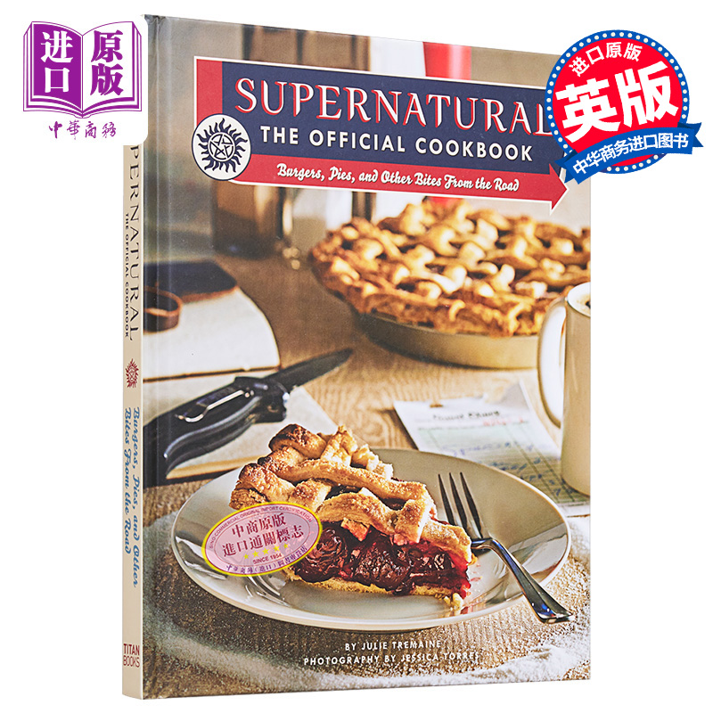 美剧邪恶力量官方食谱英文原版 Supernatural: The Official Cookbook Julie Tremaine Jessica Torres【中商原版】