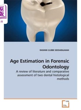 海外直订医药图书Age Estimation in Forensic Odontology 法医牙科学中的年龄估计