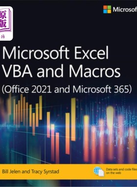 海外直订Microsoft Excel VBA and Macros (Office 2021 and Microsoft 365) Microsoft Excel VBA和宏(Office